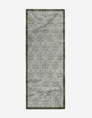 haki miza desenli şal