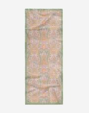 yeşil nare desenli şal