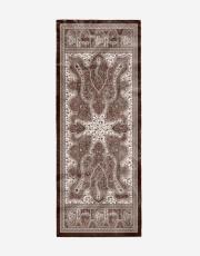 kahve etnan desenli şal