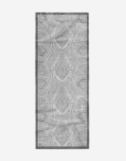 gri etro desenli şal