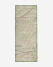 açık yeşil etro desenli şal