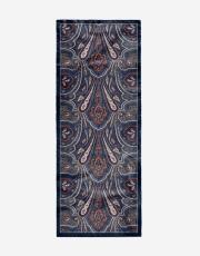 lacivert etro desenli şal