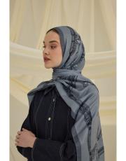 gri aurora kemerli desen