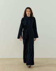 lacivert lady pantolonlu takım