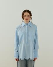 bebe mavisi floral gömlek 2