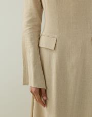 natürel monoly keten elbise 4