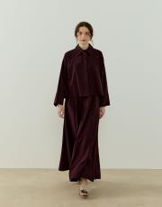 mürdüm nervürlü keten takım