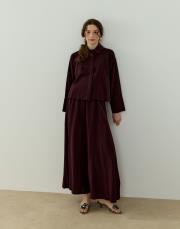 mürdüm nervürlü keten takım 2