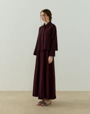 mürdüm nervürlü keten takım 3