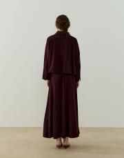 mürdüm nervürlü keten takım 5