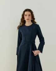 lacivert lara keten elbise 2