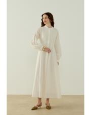 beyaz safir vual elbise