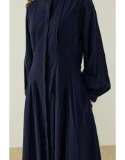 lacivert safir vual elbise 4