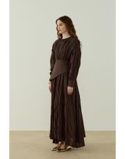 kahve moe vual elbise 2