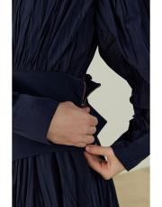 lacivert moe vual elbise 4