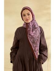 pembe sirius desenli şal 2