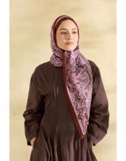 pembe sirius desenli şal 4