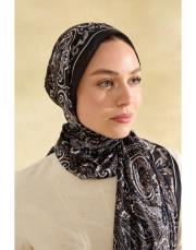 siyah sirius desenli şal 2