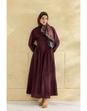 fuşya elora desenli şal