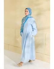 mavi miu desenli şal 3