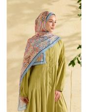 bebe mavisi miu desenli şal 3