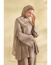 hardal lisa desenli şal 3