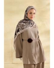 vizon flora desenli şal 2