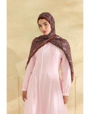 kahve dora desenli şal 4