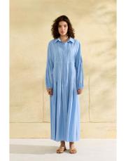 mavi alisa tensel elbise