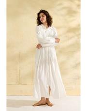 beyaz alisa tensel elbise