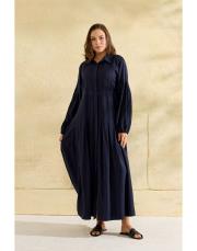 lacivert alisa tensel elbise 2