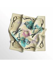 1908 sarı  zela twill eşarp