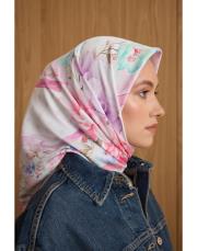 2501 lila gül twill eşarp 4