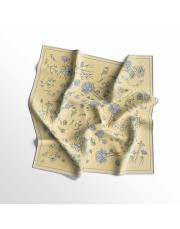 2701sarı  manolya twill eşarp 5