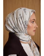 2702 krem manolya twill eşarp 4