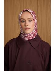 2803 kırmızı  iris twill eşarp 2