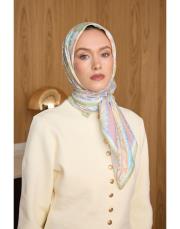 2905 yağ yeşil vera twill eşarp 4