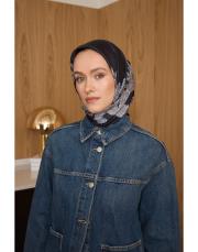 3501 siyah vita twill eşarp