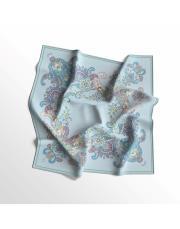 3502 mavi vita twill eşarp