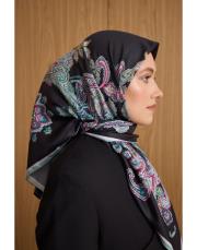 3504 yeşil vita twill eşarp 4