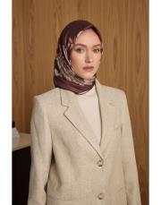 3506 kahve  vita twill eşarp 2