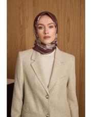 3506 kahve  vita twill eşarp 3