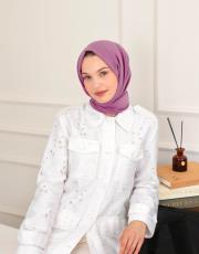 eflatun candy şal serıe