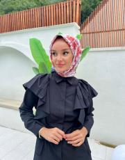 lacivert hira eşarp