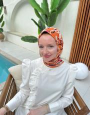 turuncu mısra eşarp 2