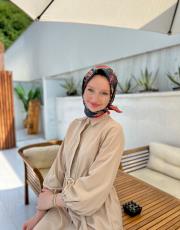 turuncu rana eşarp 3