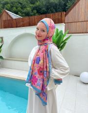 pembe botanik şal 2