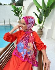 turuncu pamira şal 3