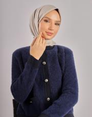 taş düz twill eşarp