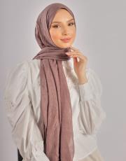 koyu vizon crash şal